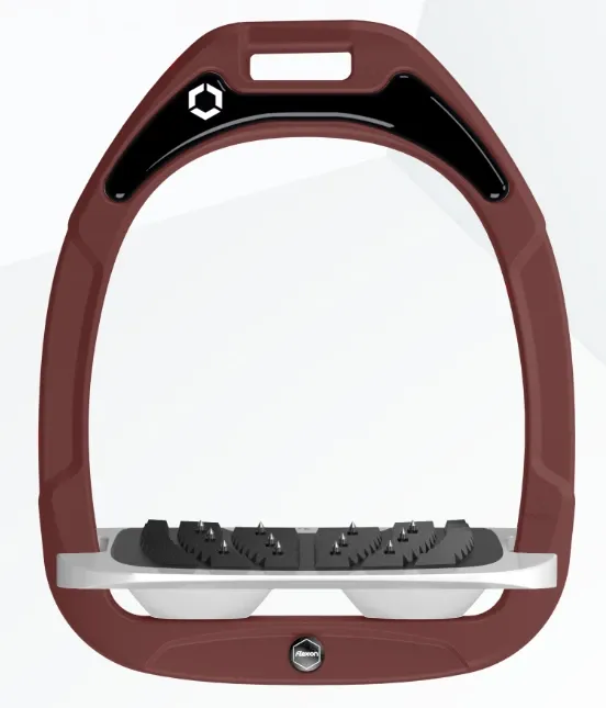 Etrier Flex-on Green Composite cadran bordeaux planché gris incliné ultra grip