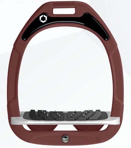Etrier Flex-on Green Composite cadran bordeaux planché gris incliné ultra grip
