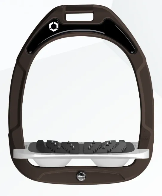 Etrier Flex-on Green Composite cadran marron planché gris incliné ultra grip (Blanc)