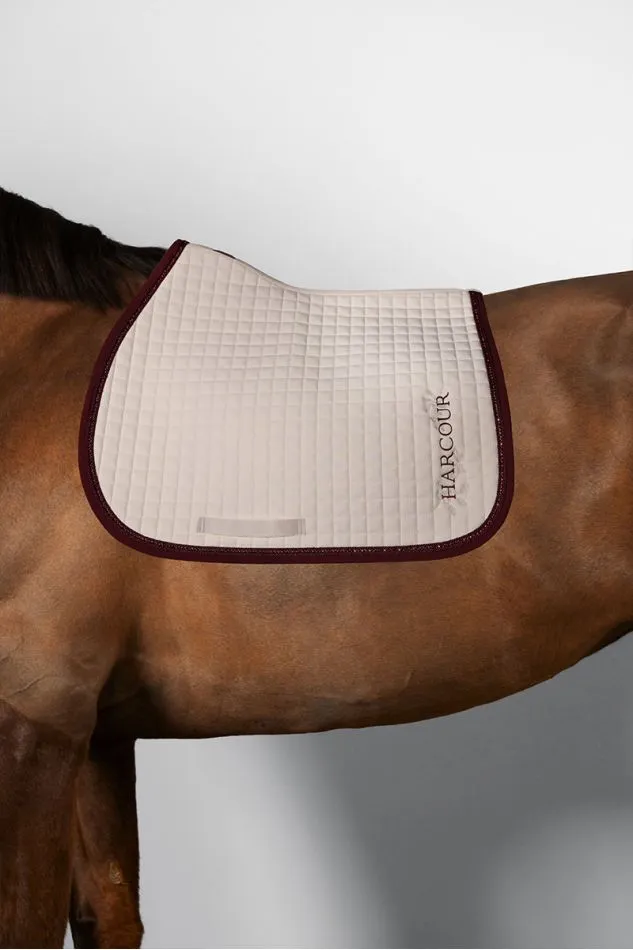 Tapis de selle Cramberries  Ecru Harcour CSO