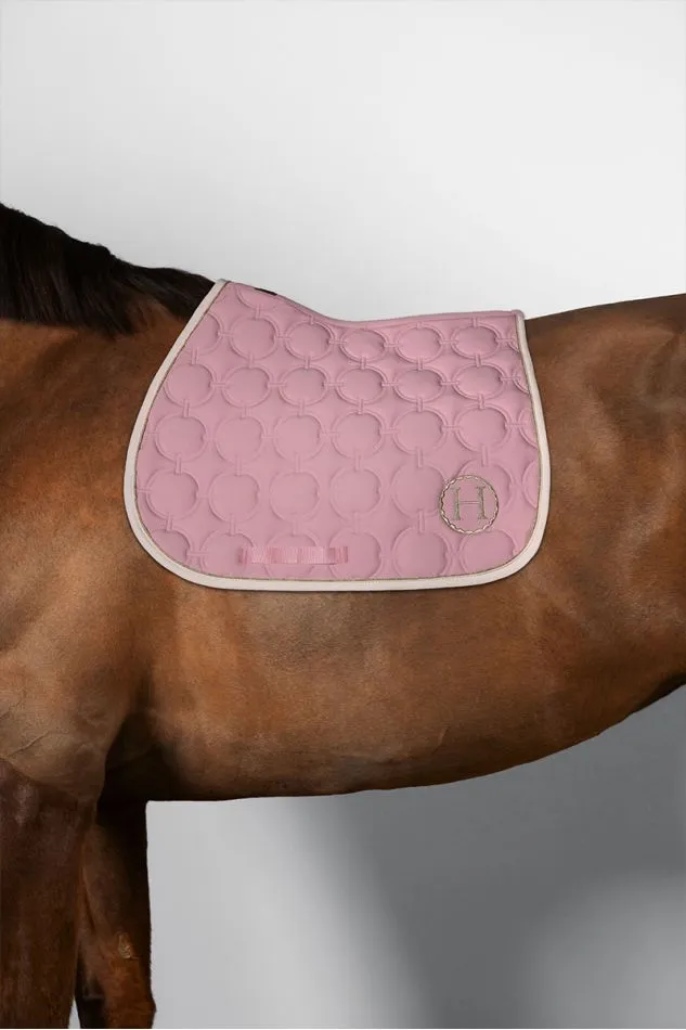 Tapis de selle Wimpel Rose Harcour CSO