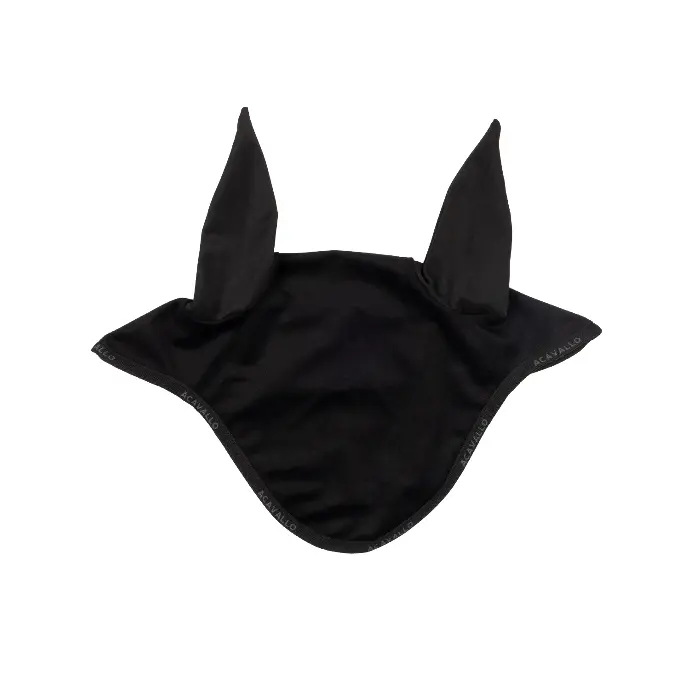BONNET CHASSE MOUCHE ACAVALLO LOUVRE ACAVALLO (Noir/Noir, P/S)
