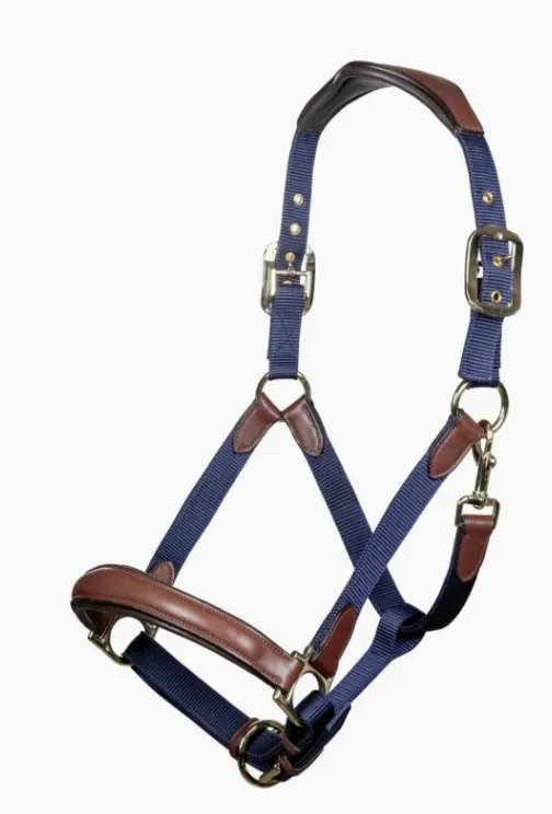 Licol Luna cuir et nylon - HKM