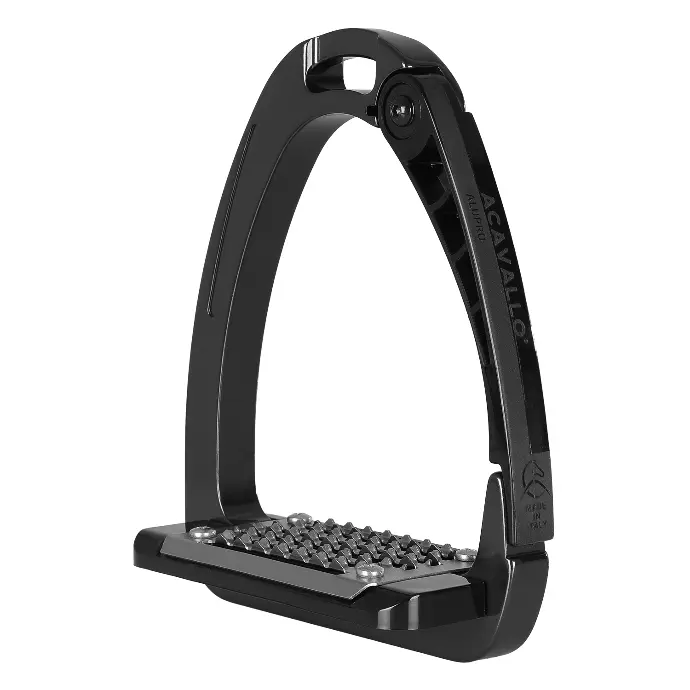 ETRIERS ACAVALLO ARENA ALUPRO STIRRUPS  (Charcoal)
