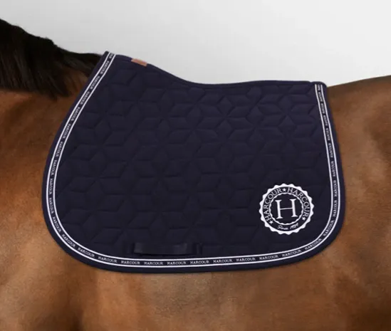 Tapis de selle Blake CSO - Harcour. Différents coloris. (Marine)