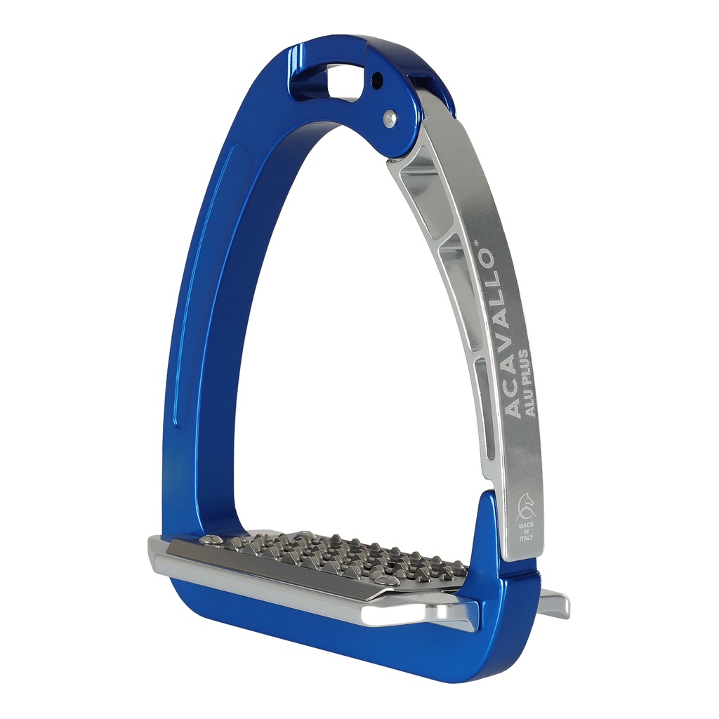 ETRIERS ACAVALLO ARENA ALUPLUS ALUMINIUM STIRRUPS (Blue)