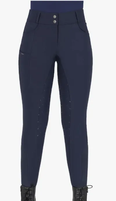 Pantalon d'équitation Lymee softshell full grip - QHP (D40)