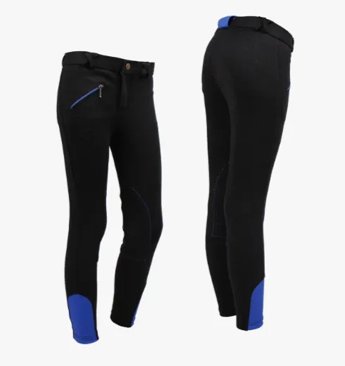 Pantalon d'équitation junior - QHP (Noir, 104)