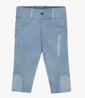Pantalon d'équitation Junior Bobby - QHP (Bleu bébé, 104)