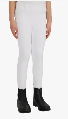 Legging d'équitation d'hiver Juliet Junior full grip - QHP