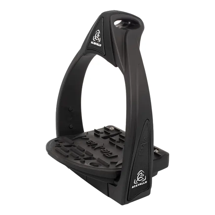 ETRIERS ACAVALLO WITH FLEXIBLE BENCH (Black)