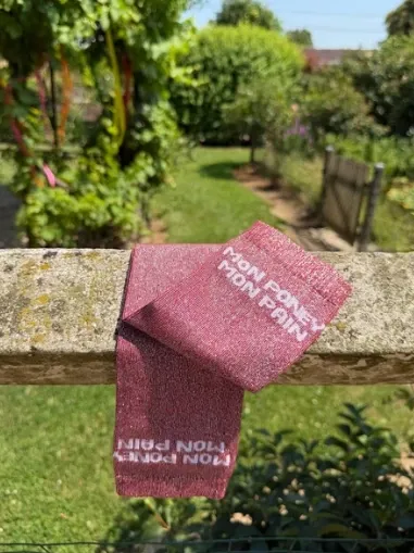Chaussettes Mon Poney Mon Pain Bordeaux - Equislay
