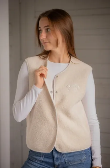 Gilet Charline Écru - Pénélope