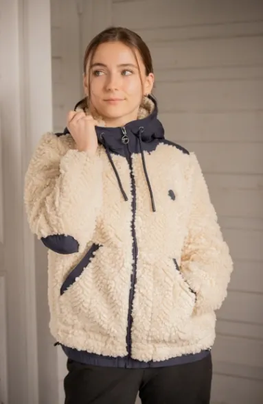 Veste Polaire Léontine Écru - Pénélope