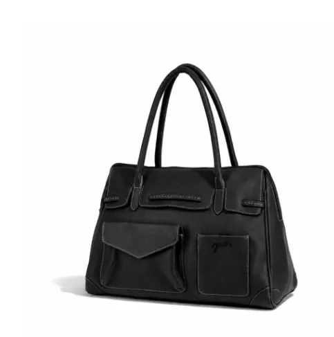 [EK936214] Sac Maëlys Grand Modèle Noir - Pénélope