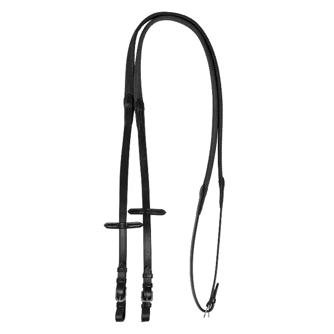 RENES ACAVALLO KRIS RUBBER REINS 5/8" (Noir)