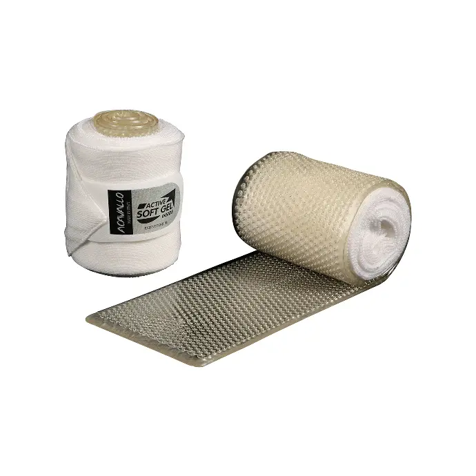 BANDAGES ACAVALLO GEL AND ACRILIC BANDAGES (PAIR) (Blanc)