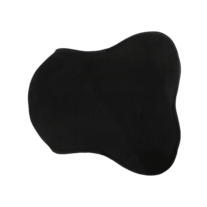 AMORTISSEUR SIEGE ACAVALLO CLASSIC GEL 20MM THICKNESS DRESSAGE SEAT SAVER WITH DRI-LEX (Noir, M)