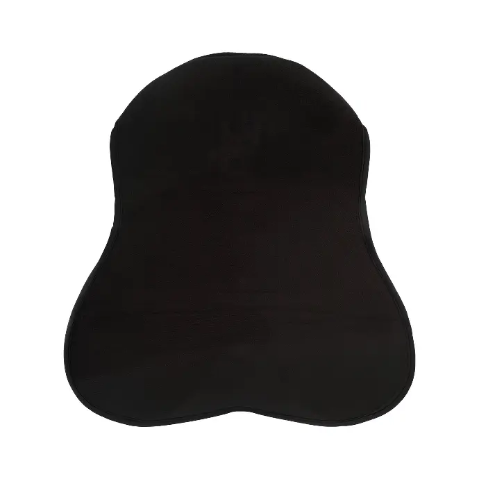 AMORTISSEUR SIEGE ACAVALLO ORTHO-COCCYX CLASSIC GEL 20MM THICKNESS DRESSAGE SEAT SAVER WITH DRI-LEX (Noir, M)