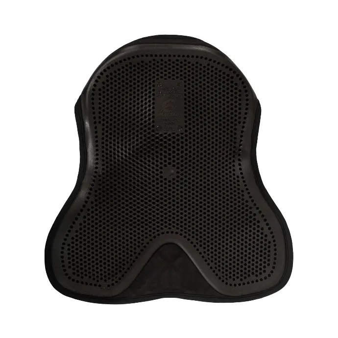 AMORTISSEUR SIEGE ACAVALLO CLASSIC GEL 10MM THICKNESS DRESSAGE SEAT SAVER (Noir, M)