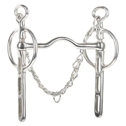 Mors liverpool avec passage de langue aver 3 passants  (12.5cm)