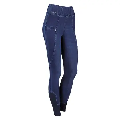 Culotte Equitights Denim Casablanca Full Grip   (D34)