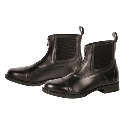Boots jodhpur cuir Hickstead zipper   (30)