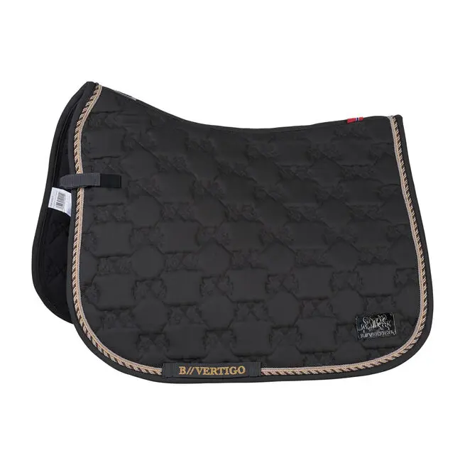 Tapis de selle de dressage B Vertigo Monaco     (Asphalt Dark Grey, P/S)