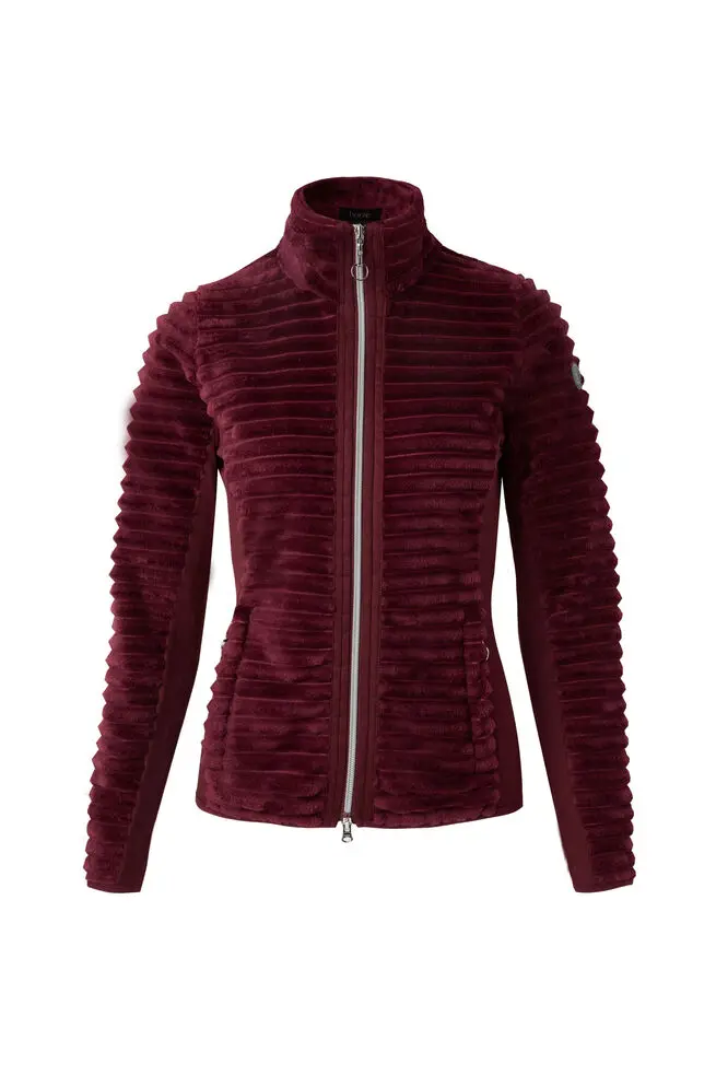 Veste d'équitation polaire rayée Horze Della, femme    