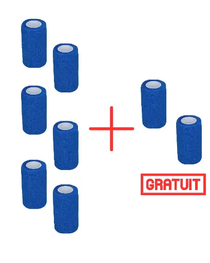 Bandage Excellent  Animal Profi 10 cm Blue 6+2 gratuits