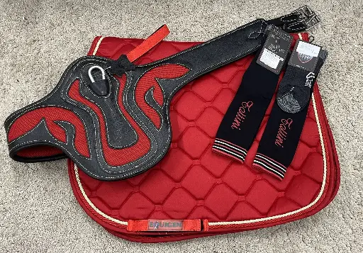 ENSEMBLE TAPIS AMANDA MIXTE + SANGLE BAVETTE MESH + 2 PAIRES DE CHAUSSETTES TATTINI