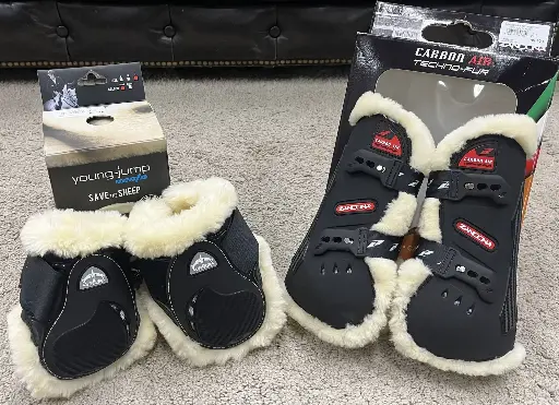 ENSEMBLE  CARBON AIR TECHNO TENDON + YOUNG JUMP VENTO VEREDUS NOIR TAILLE L