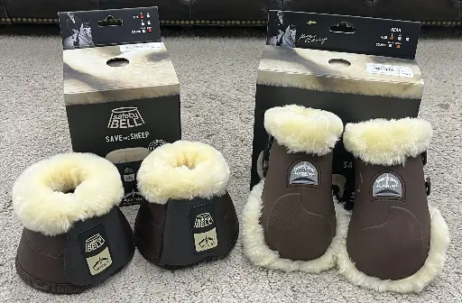 ENSEMBLE VEREDUS SOFETY BELL + CARBON GEL VENTO REAR BROWN TAILLE S