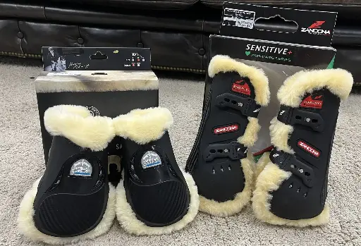 ENSEMBLE PARATENDINI NOIR L +CARBON GEL VEREDUS NOIR M