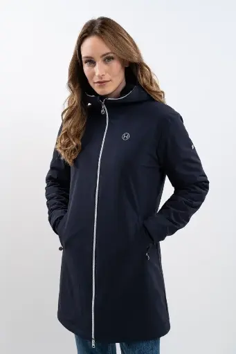 Veste longue Abby Marine Harcour