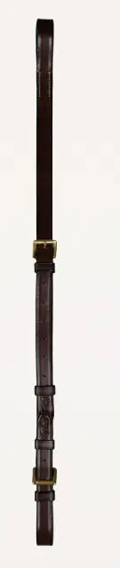 Martingale à collier, cuir rond, avec détails vernis - Equit Store