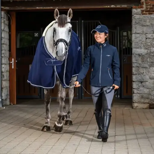 Longe en cuir avec chaine - Working By Dy'on - Dy'on