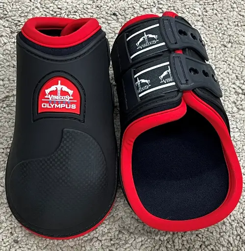 PROTEGE BOULETS VEREDUS OLYMPUS REAR BLACK/RED S