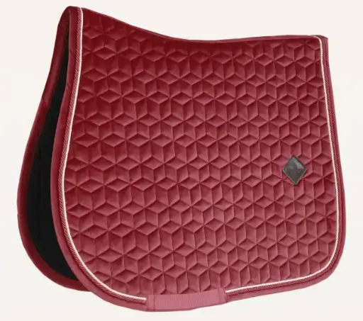 Tapis de selle Velvet jumping poney Kentucky