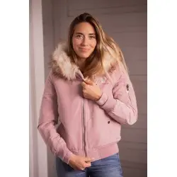 Blouson Lyon Rose poudré - Femme Pénélope